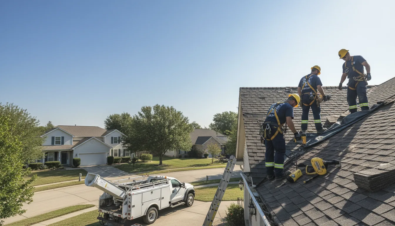 Emergency Roof Repair in Pontotoc, TX near me